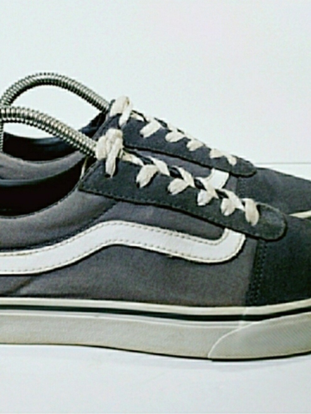 Vans Ol Skool Classic Canvas And Leather Snealers